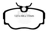 EBC 99-03 Land Rover Discovery (Series 2) 4.0 Ultimax2 Rear Brake Pads thumbnail 8