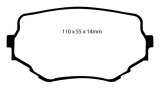 EBC 99-05 Suzuki Grand Vitara 2.5 Greenstuff Front Brake Pads thumbnail 1
