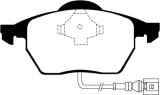 EBC 99-06 Audi TT 1.8 Turbo Yellowstuff Front Brake Pads thumbnail 7