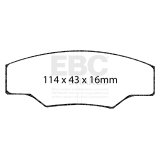 EBC Brakes Yellowstuff Performance Brake Pads thumbnail 4