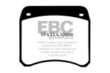 EBC Brakes Yellowstuff Performance Brake Pads thumbnail 4