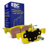 EBC 2017+ Honda Civic Turbo Type-R 2.0L Yellowstuff Rear Brake Pads thumbnail 1