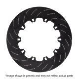 EBC Racing 2015+ Ford Mustang 5.0L (6th Gen) Front Floating SD-Rotor Replacement Left Disc Ring thumbnail 1