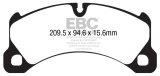 EBC 10-17 Porsche Cayenne (2nd Gen) Bluestuff Front Brake Pads thumbnail 3