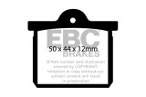 EBC 2018+ Volvo XC40 T4 Ultimax Front Brake Pads thumbnail 5