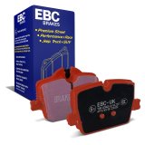 EBC 2019+ Toyota GR Supra (w/13in Rear Rotor) Redstuff Rear Brake Pads thumbnail 2