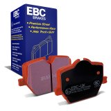 EBC 2019+ Toyota GR Supra (w/13.6in Rear Rotor) Redstuff Rear Brake Pads thumbnail 2
