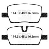 EBC 2020+ Cadillac CT4 Sport 2.0T Bluestuff Rear Brake Pads thumbnail 6
