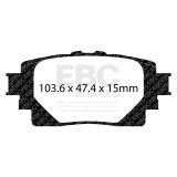 EBC 2020+ Toyota Highlander 2.5L Hybrid Ultimax Rear Brake Pads thumbnail 3