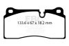 EBC 2018+ BMW M2 Competition 3.0TT Redstuff Rear Brake Pads thumbnail 9