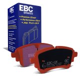 EBC 2020+ Audi A4 B9 2.0T Redstuff Rear Brake Pads thumbnail 1