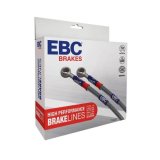 EBC 2015+ Audi RS7 4.0TT (w/Cast Iron Rotors & Round Weights) Stainless Steel Brake Line Kit thumbnail 7