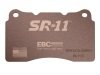 EBC Racing 17-21 Honda Civic Type-R (FK8) SR-11 Sintered Race Front Brake Pads thumbnail 4