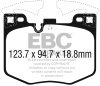 EBC 2018+ BMW X3 M40i (G01) 3.0T Greenstuff Front Brake Pads thumbnail 9