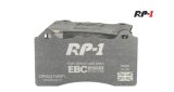 EBC Racing 2020+ Toyota GR Supra 2.0 Turbo / 2019 BMW 330 G20 2.0 Turbo RP-1 Race Front Brake Pads thumbnail 4