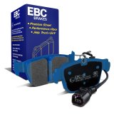 EBC 2022+ Volkswagen GTI/Golf R 2.0T (MK8) Bluestuff Rear Brake Pads thumbnail 7
