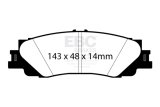 EBC 2022+ Lexus LX600 3.5TT Extra Duty Rear Brake Pads thumbnail 3