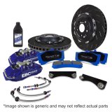 EBC Racing 2019+ BMW M235i (F44) Blue 6 Piston Apollo Calipers 355mm Rotors Front Big Brake Kit thumbnail 3