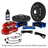 EBC Racing 2019+ BMW M235i (F44) Red 6 Piston Apollo Calipers 355mm Rotors Front Big Brake Kit thumbnail 3