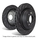 EBC Racing 17-19 Audi RS3 2.5T / 15-21 Volkswagen GTI Mk7 SG Series One Piece Rear Rotors thumbnail 1