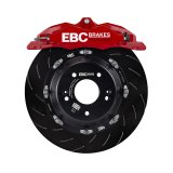 EBC Racing 99-04 Honda S2000 AP1 Red Apollo-4 Calipers 330mm Rotors Front Big Brake Kit thumbnail 2