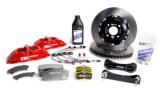 EBC Racing 99-04 Honda S2000 AP1 Red Apollo-4 Calipers 330mm Rotors Front Big Brake Kit thumbnail 6