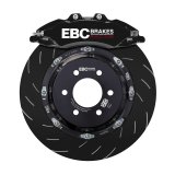 EBC Racing 13-22 Volkswagen Golf GTI MK7/MK8 2.0T Black Apollo-6 Front Left Caliper thumbnail 2