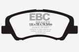 EBC 12+ Hyundai Accent 1.6 Greenstuff Front Brake Pads thumbnail 4