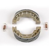 EBC Grooved Organic Brake Shoes 303G Shoes, Grooved, Organic, for use on Honda®, Arctic Cat, E-Ton, Kymco, Set thumbnail 1