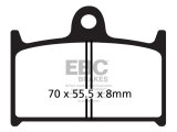 EBC 92-93 Suzuki GSX-R 600 Front Left/Right FA-SFA-X Brake Pads thumbnail 1