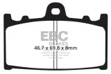 EBC 93-95 Kawasaki ZX 600 Ninja ZX6 Front Left/Right FA-SFA-X Brake Pads thumbnail 1