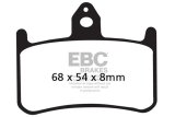 EBC 94-95 Honda RVF 750 RR RC 45 Front Left/Right FA-SFA-X Brake Pads thumbnail 1
