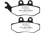 EBC 12-14 AJP PR3 200 Enduro Front Left FA-SFA-X Brake Pads thumbnail 1