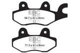 EBC 17-23 Kawasaki Ninja 400 Front Left FA-SFA-X Brake Pads thumbnail 2