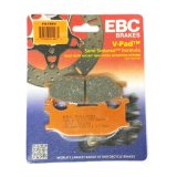 EBC 95-07 Yamaha XV 250 Virago Front Left/Right Semi-Sintered V Brake Pads thumbnail 2