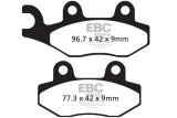 EBC 96-97 Honda CMX 250 C Rebel Front Left FA-SFA-X Brake Pads thumbnail 1