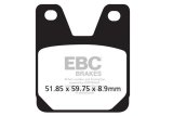 EBC 99-01 Yamaha YZF 750 Road Version (R7 OWO2 5FL1) Rear Left FA-SFA-TT-X Brake Pads thumbnail 1