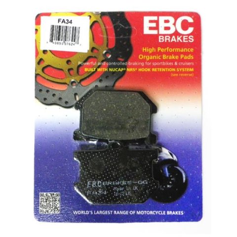 EBC 1979-81 Yamaha SR 500 Front Left/Right FA-SFA-X Brake Pads