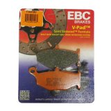 EBC 14-23 Suzuki GSX 1300 Hayabusa (w/Brembo Caliper/ABS) Rear Left/Right Semi-Sintered V Brake Pads thumbnail 1