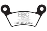EBC 08-09 Can Am Spyder RS SE5 Rear Left FA-SFA-TT-X Brake Pads thumbnail 1
