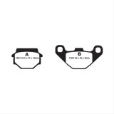 EBC 94-09 Kawasaki EX 500 Ninja Rear Left FA-SFA-TT-X Brake Pads thumbnail 1
