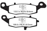 EBC 09-10 Kawasaki ER 6N ER 650 Front Left FA-SFA-X Brake Pads thumbnail 2