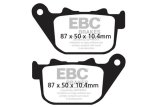 EBC 04-10 Harley Davidson Sportster XL 883 Standard Rear Right FA-SFA-TT-X Brake Pads thumbnail 1