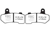 EBC 15-23 Harley Davidson FLHR Road King Front Left/Right FA-SFA-X Brake Pads thumbnail 1