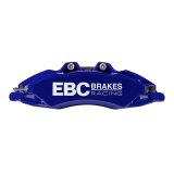 EBC Racing 08-21 Nissan 370Z Blue Apollo-6 Calipers 355mm Rotors Front Big Brake Kit thumbnail 2