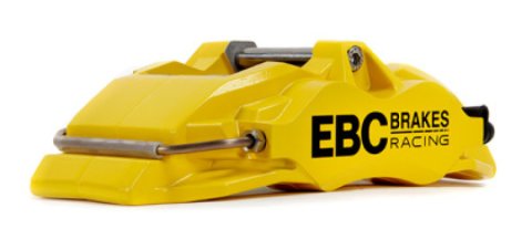 EBC Racing 13-16 BMW M235i (F22)/F23) Yellow Apollo-6 Front Left Caliper thumbnail 4