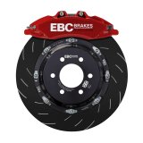EBC Racing 20-23 Volkswagen Golf R Red Apollo-6 Calipers 380mm Rotors Front Big Brake Kit thumbnail 3