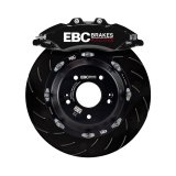 EBC Racing 00-06 BMW M3 (E46) Blue Apollo-6 Calipers 355mm Rotors Front Big Brake Kit thumbnail 7