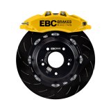 EBC Racing 2023+ Nissan 400Z Yellow Apollo-6 Calipers 380mm Rotors Front Big Brake Kit thumbnail 6