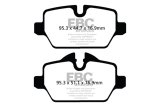 EBC 10-16 Mini Countryman (R60) 1.6L Bluestuff Rear Brake Pads thumbnail 4